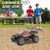 Машинка на радиоуправлении KFPLAN KF15 1:16 Black — RC внедорожник 4WD с усиленной металлической трансмиссией, независимой подвеской, LED-подсветкой, до 20 минут, до 90 м, до 40 км/ч